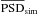 \hbox{$\overline{\mathrm{PSD}}_\mathrm{sim}$}