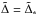 \hbox{$\tilde \Delta = \tilde \Delta_*$}