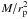 \hbox{$M/r_{\rm p}^2$}