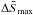 \hbox{$\Delta \bar{S}_{\max }$}