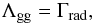 \begin{eqnarray} \Lambda_{\rm gg} = \Gamma_{\rm rad}, \label{eq:ebalance} \end{eqnarray}
