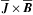 \hbox{$\meanv{J} \times \meanv{B}$}