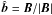 \hbox{$\hat{{\vec b}} = {\vec B}/|{\vec B}|$}