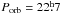 \hbox{$P_{\mathrm{orb}} = 22\fh7$}