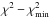 \hbox{$\chisq-\chimin$}