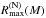\hbox{$R_{\rm max}^{\rm (N)}(M)$}