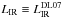 \hbox{$L_{\rm IR} \equiv L_{\rm IR}^{\rm DL07}$}