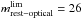 \hbox{$m^{\rm lim}_{\rm rest-optical}=26$}