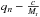 \hbox{$q_n - \frac{c}{\ndref{M}}$}