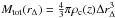 \hbox{$M_{\rm tot}(r_{\Delta}) = \frac{4}{3} \pi \rho_{\rm c}(z) \Delta r_{\Delta}^3$}