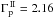 \hbox{$\Gamma^{\,\textrm{II}}_{\rm p}=2.16$}