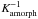 \hbox{$K\rm_{amorph}^{-1}$}