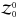 \hbox{$\cZ^0_0$}