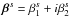 \hbox{$\bbe^s=\beta^s_1 +i\beta^s_2$}