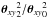 \hbox{${{\bth_{xy}}^2_2}/{{\bth_{xy}}^2_0}$}