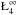 \hbox{$\L_4^\infty$}
