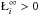 \hbox{$\L_i^\infty>0$}