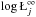 \hbox{$\log\L_j^\infty$}