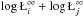 \hbox{$\log\L_i^\infty+\log\L_j^\infty$}