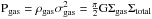 \hbox{${\rm P}_{\rm gas}=\rho_{\rm gas}\sigma_{\rm gas}^2=\frac{\pi}{2} {\rm G}\Sigma_{\rm gas}\Sigma_{\rm total}$}