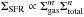 \hbox{$\Sigma_{\rm SFR}\propto\Sigma_{\rm gas}^{m}\Sigma_{\rm total}^{n}$}