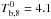 \hbox{$T_{\rm b,8}^{0}=4.1$}