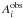 \hbox{$A_{i}^{\rm obs}$}
