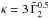 \hbox{$\kappa=3\,{\bar \Gamma}_2^{0.5}$}