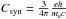 \hbox{$C_{\rm syn}={3\over 4\pi}{e h\over m_{\rm e} c}$}