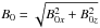 \hbox{$B_0 = \sqrt{B_{0x}^2 + B_{0z}^2}$}