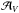 \hbox{$\mathcal{A}_{V}$}
