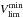 \hbox{$V_{\rm lim}^{\rm min}$}