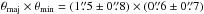 \hbox{$\theta_{\rm maj}\times \theta_{\rm min}=(1\farcs5 \pm 0\farcs8)\times(0\farcs6 \pm 0\farcs7)$}