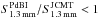 \hbox{$S_{\rm 1.3\, mm}^{\rm PdBI}/S_{\rm 1.3\, mm}^{\rm JCMT}<1$}