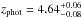 \hbox{$z_{\rm phot}=4.64^{+0.06}_{-0.08}$}