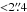 \hbox{${<}2\farcs4$}