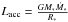 \hbox{$L_{\rm acc} = \frac{GM_{*}\dot{M}_{*}}{R_*}$}