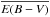 \hbox{$\overline{E(B-V)}$}