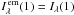 \hbox{$I_{\lambda}^{\mathrm{\,em}}(1)=I_{\lambda}(1)$}