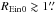 \hbox{${\REin}_{0}\gtrsim1\farcs$}