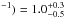 \hbox{$^{-1})=1.0^{+0.3}_{-0.5}$}