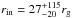 \hbox{$r_{\rm in} = 27^{+115}_{-20} r_{\rm g}$}