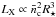 \hbox{$L_\text{X} \propto \bar{n}_{\rm c}^2 R_\star^3$}
