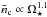 \hbox{$\bar{n}_{\rm c} \propto \Omega_\star^{1.1}$}