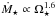\hbox{$\dot{M}_\star \propto \Omega_\star^{1.6}$}