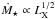 \hbox{$\dot{M}_\star \propto L_\text{X}^{1/2}$}