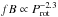 \hbox{$fB \propto P_{\text{rot}}^{-2.3}$}