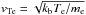 \hbox{$v_{\rm Te}=\sqrt{k_{\rm b}T_{\rm e}/m_{\rm e}}$}