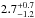 \hbox{$2.7^{+0.7}_{-1.2}$}