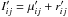 \hbox{$I'_{ij}=\mu'_{ij}+r'_{ij}$}